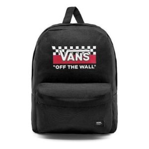 Vans Logo Backpack 'Black' VN0A4UQ7BLK sold by KicksCrew