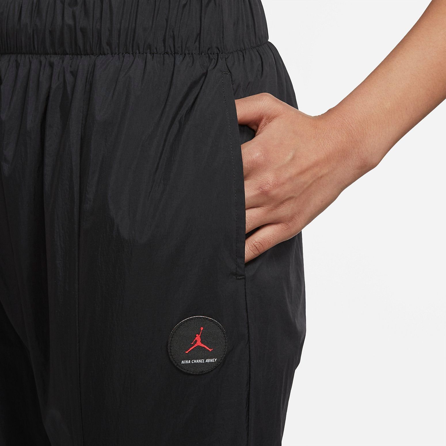 (WMNS) Air Jordan x Nina Chanel Abney SRT Pants 'Black' DO4155-010 sold by KicksCrew product image thumbnail 3