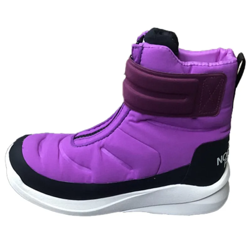 (WMNS) THE NORTH FACE Nuptse II Strap Waterproof Boots 'Sweet Violet TNF Black' NF0A5G2J-FTE sold by KicksCrew
