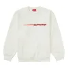 Supreme Precision Crewneck 'White Red' SUP-SS21-838 sold by KicksCrew