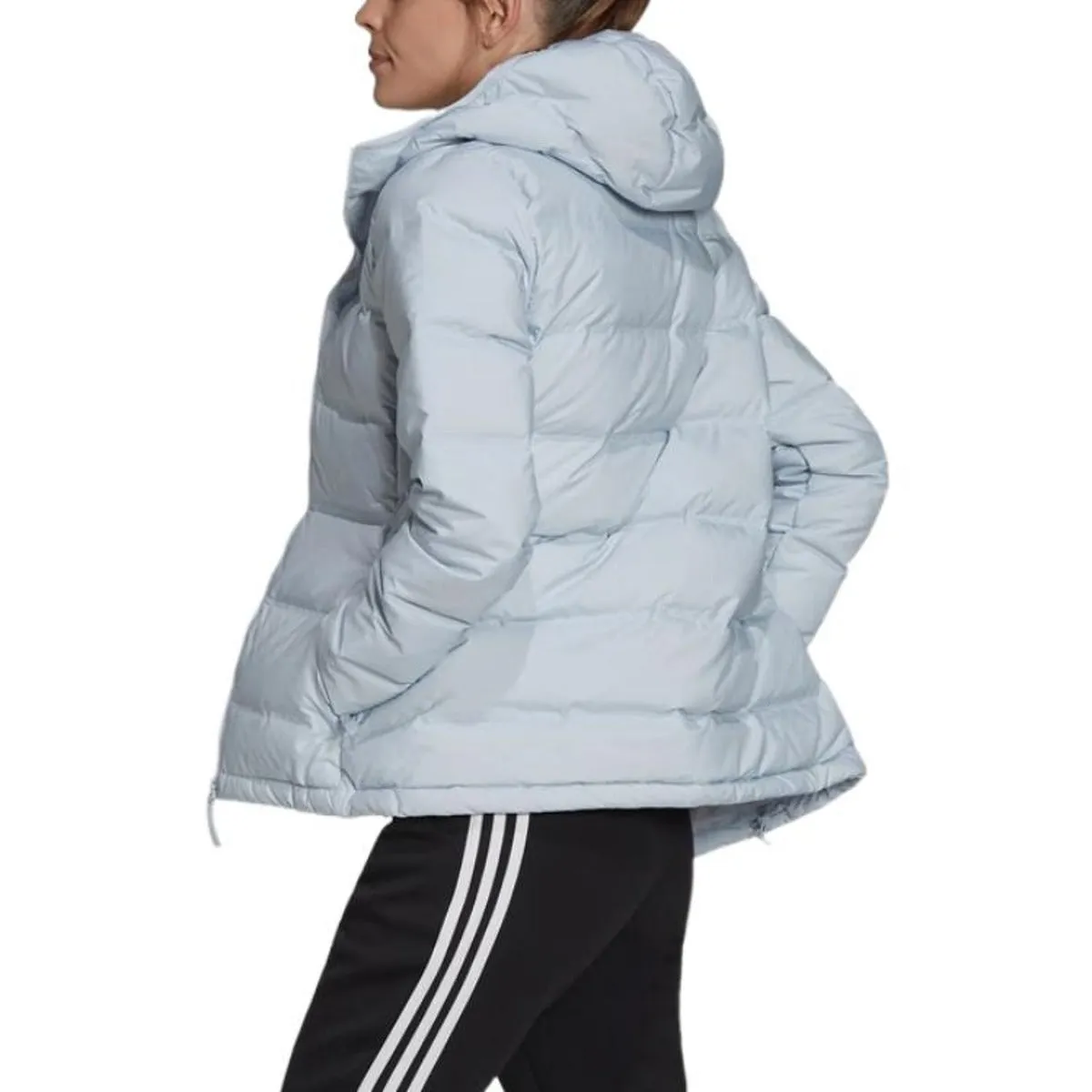 (WMNS) adidas Helionic Down Jacket 'White' GQ7133 sold by KicksCrew product image thumbnail 3