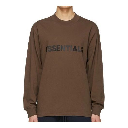Fear of God Essentials FW20 Long Sleeve Tee 'Rain Drum' FOG-FW20-165 sold by KicksCrew