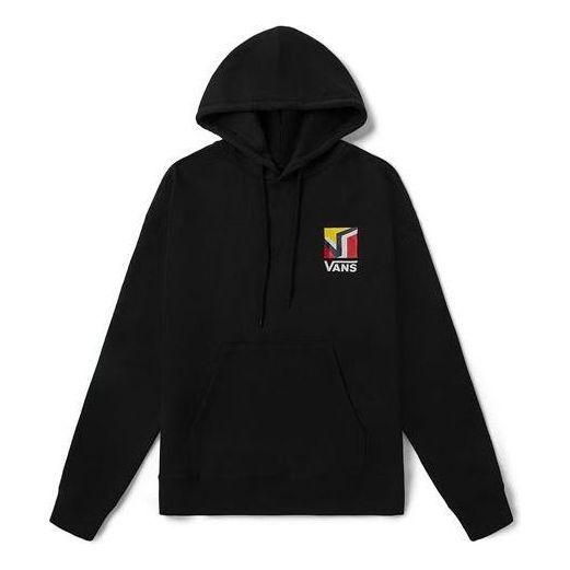 Vans Pullover Hoodies 'Black White Red Yellow' VN0A54JABLK sold by KicksCrew