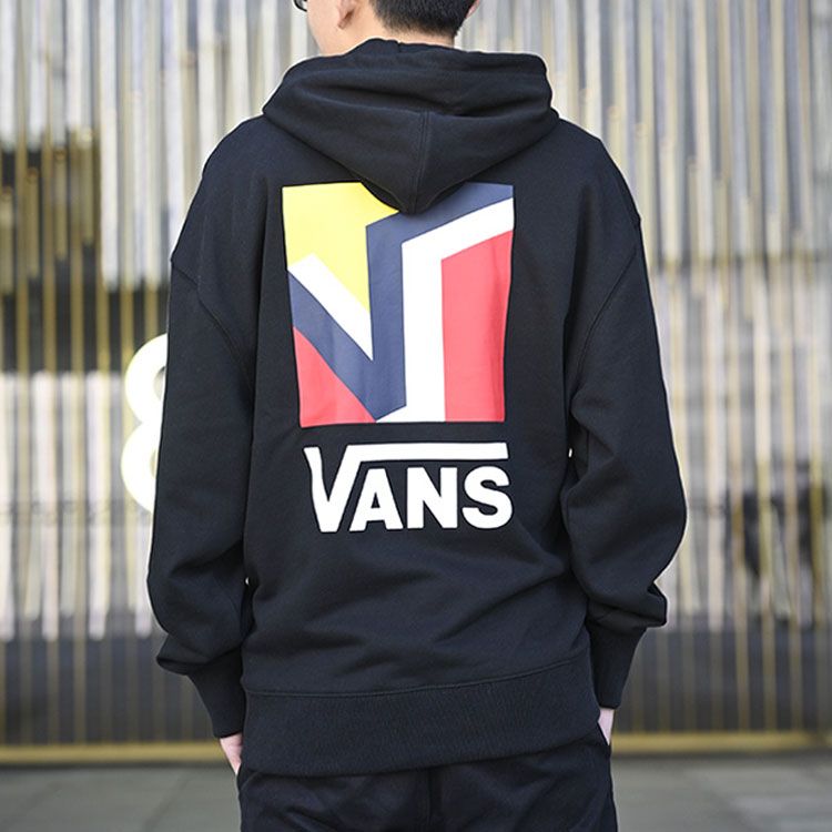 Vans Pullover Hoodies 'Black White Red Yellow' VN0A54JABLK sold by KicksCrew product image thumbnail 4