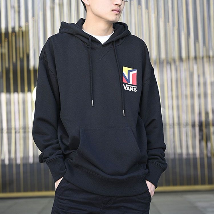 Vans Pullover Hoodies 'Black White Red Yellow' VN0A54JABLK sold by KicksCrew product image thumbnail 3