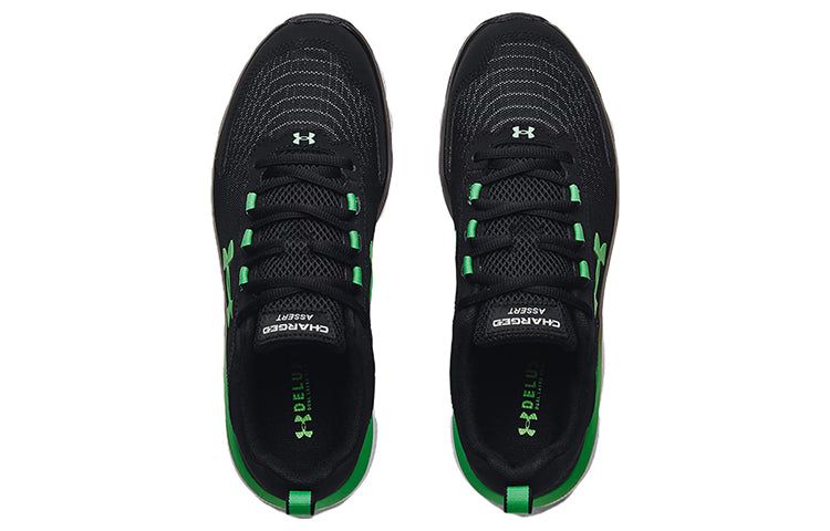 Under Armour Charged Assert 9 'Black Extreme Green' 3024590-008 sold by KicksCrew product image thumbnail 5