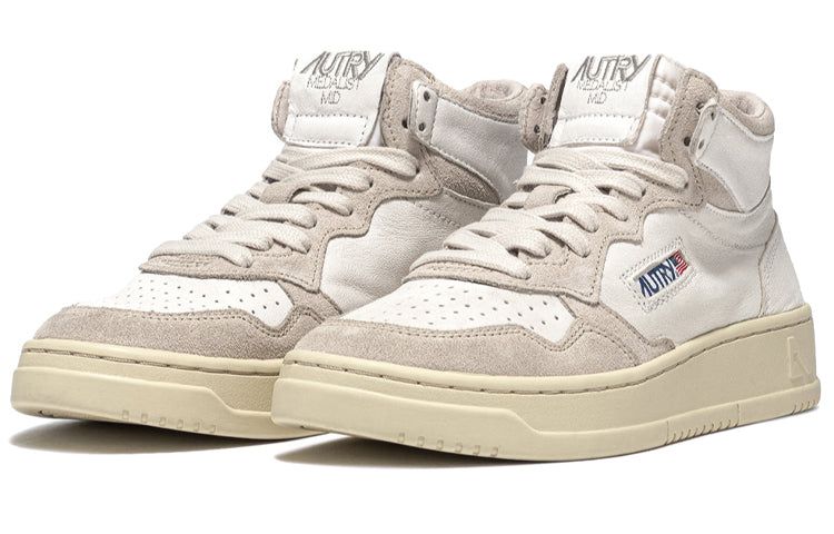 Autry Medalist Mid 'Goat Suede White' AUMM-GS04 sold by KicksCrew product image thumbnail 2