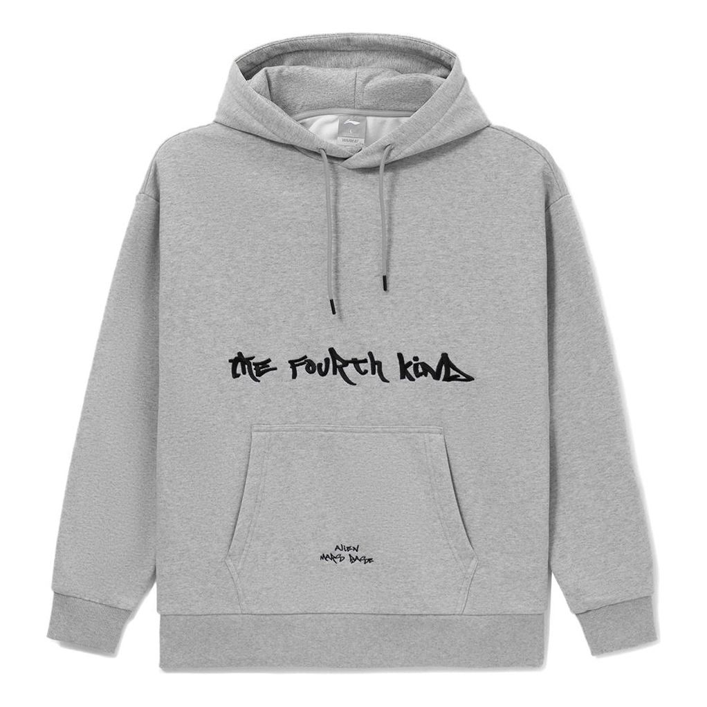 Li-Ning Counterflow Mars Graphic Hoodie 'Grey' AWDRD69-6 sold by KicksCrew