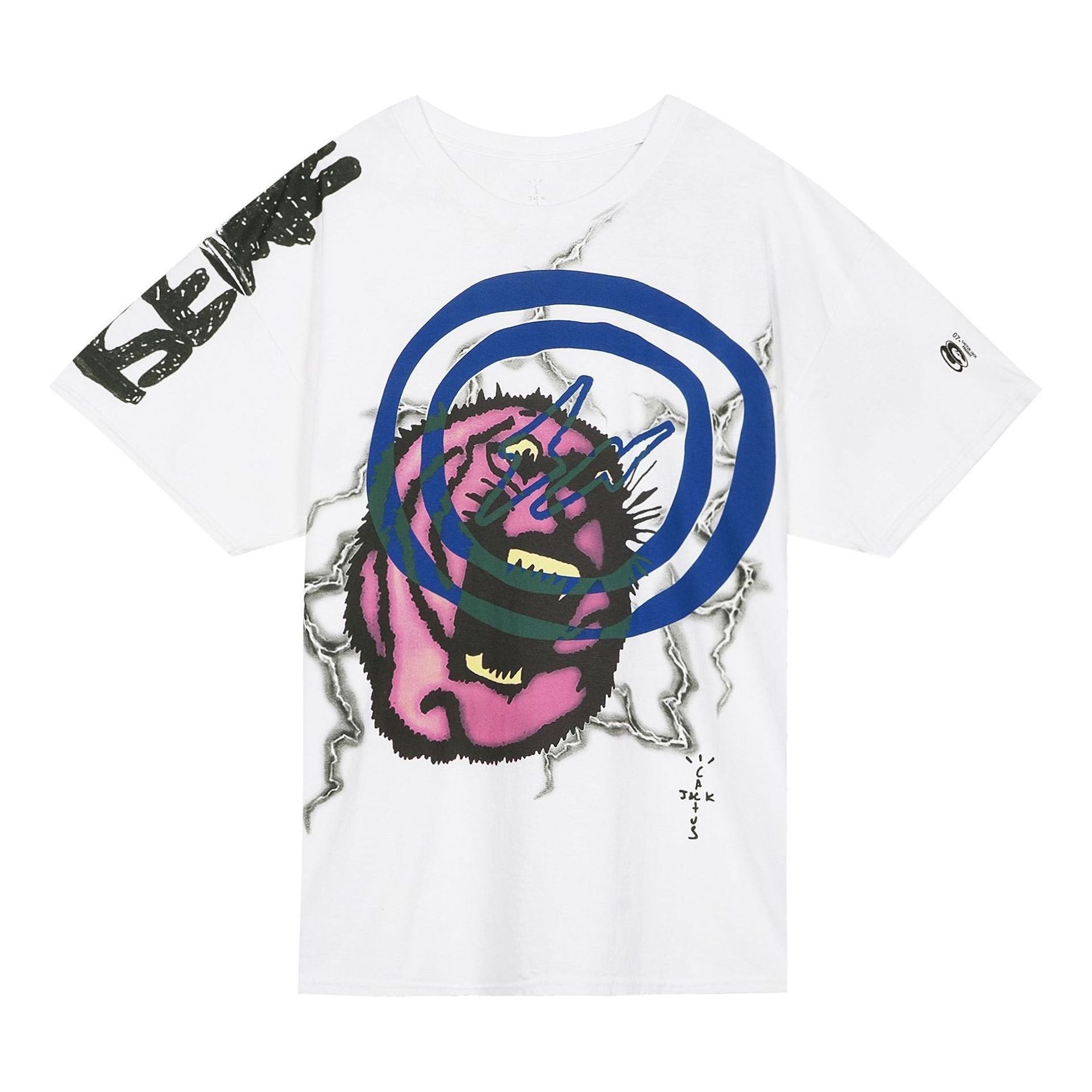 Travis Scott Cactus Jack x Fragment Design Tee 'White' CJFN-SS14 sold by KicksCrew