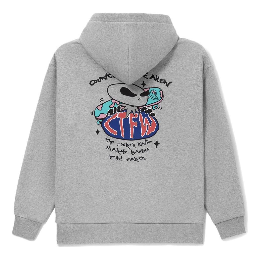 Li-Ning Counterflow Mars Graphic Hoodie 'Grey' AWDRD69-6 sold by KicksCrew product image thumbnail 2