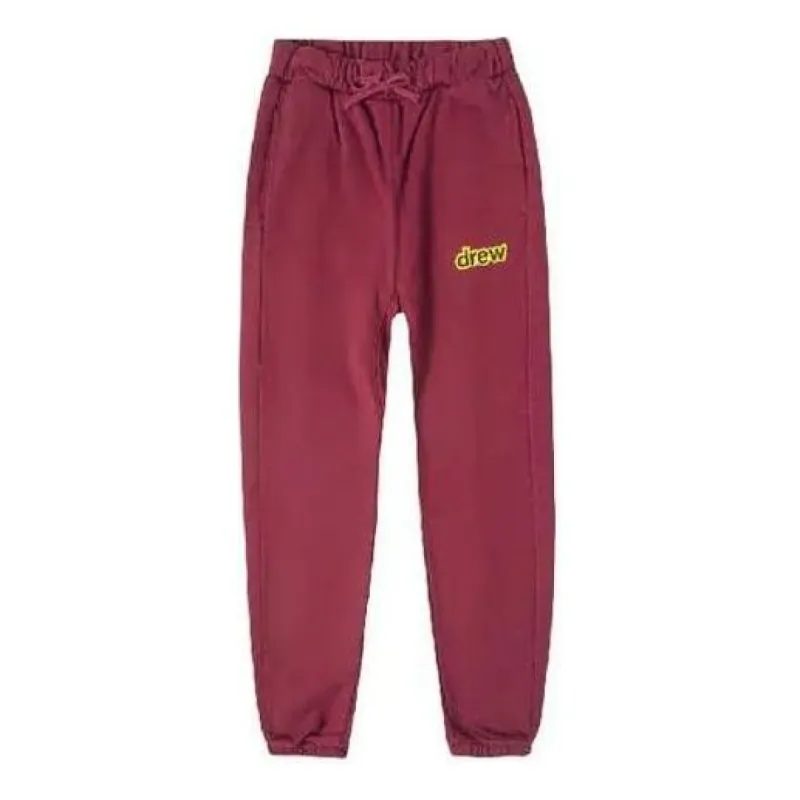 Drew House Secret Sweatpant 'Burgundy' DR-SS20-78 sold by KicksCrew