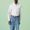 Gucci Oxford Cotton Shirt With Embroidery 'White' 742711-ZANVH-9002 sold by KicksCrew