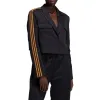 (WMNS) adidas x Ivy Park Suit Crop Jacket 'Black Gold' GP4707 sold by KicksCrew