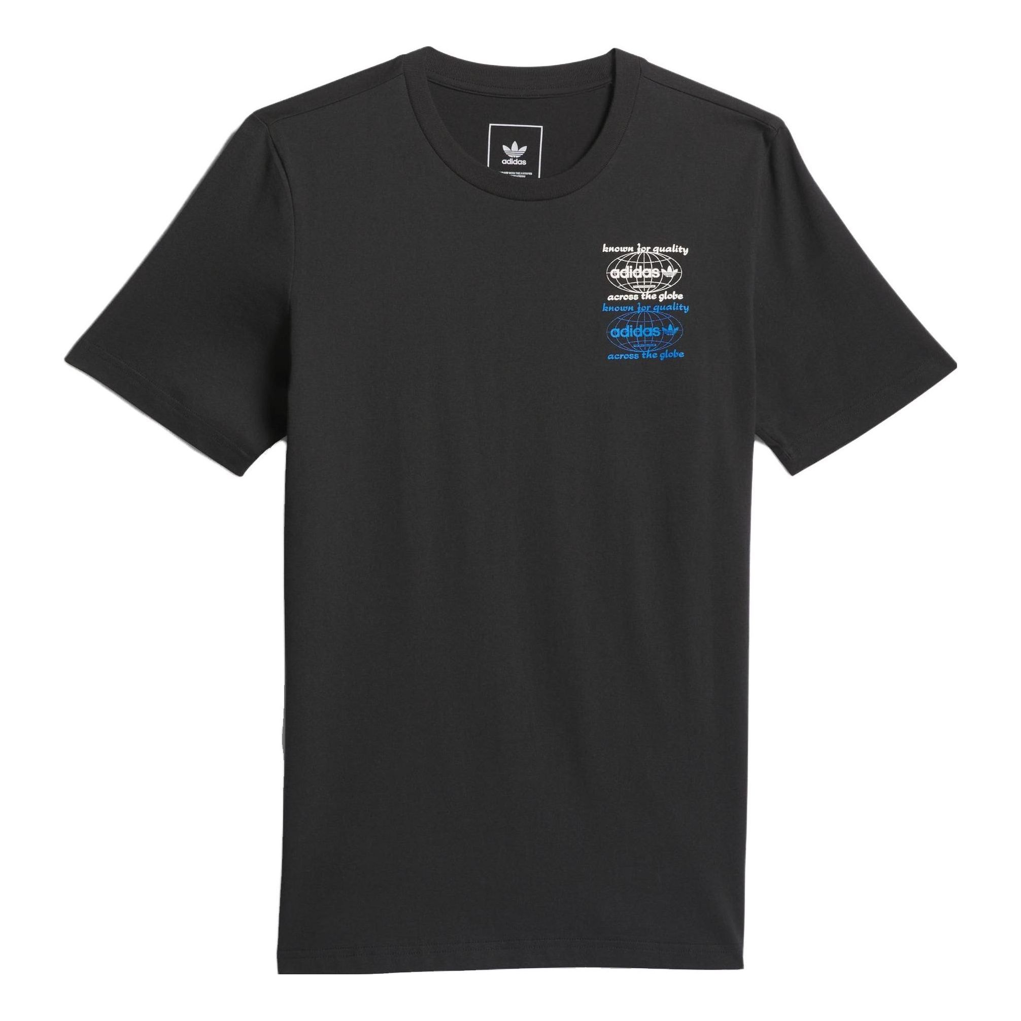 adidas originals Quality Graphic Short Sleeve T-shirt 'Black' IJ0981 sold by KicksCrew