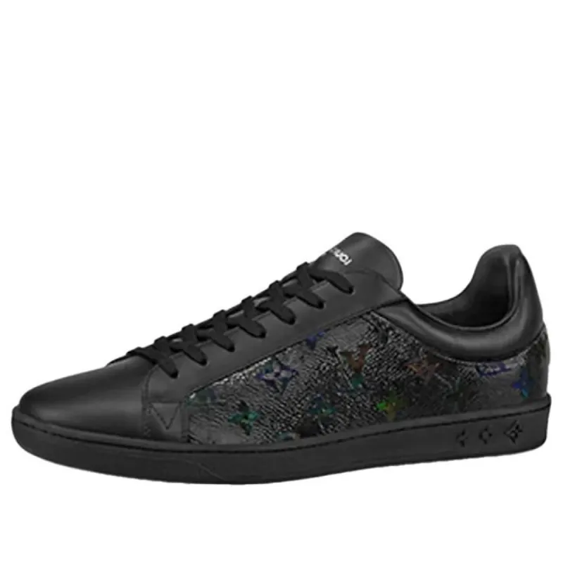 LOUIS VUITTON Luxembourg Sneakers 'Black' 1A8PRT sold by KicksCrew
