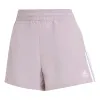 (WMNS) adidas Essentials 3-Stripes Woven Shorts Asia Sizing 'Light Mauve' IS1481 sold by KicksCrew