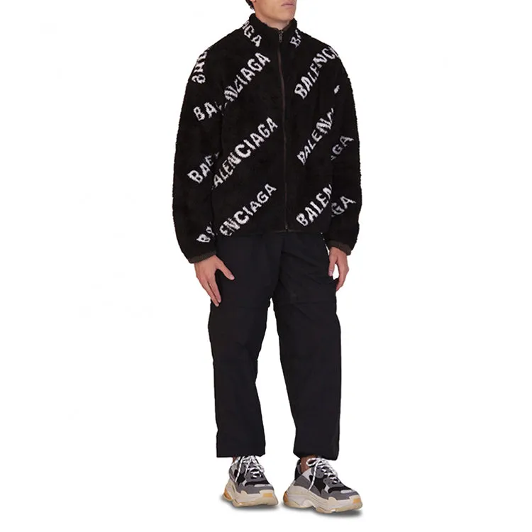 Balenciaga Reversible Fleeece Zip Up Jacket 'Green' 625931T15712863 sold by KicksCrew product image thumbnail 5