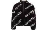 Balenciaga Reversible Fleeece Zip Up Jacket 'Green' 625931T15712863 sold by KicksCrew