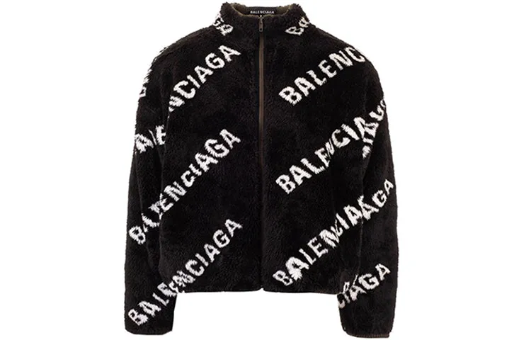 Balenciaga Reversible Fleeece Zip Up Jacket 'Green' 625931T15712863 sold by KicksCrew product image thumbnail 3