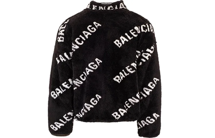 Balenciaga Reversible Fleeece Zip Up Jacket 'Green' 625931T15712863 sold by KicksCrew product image thumbnail 4