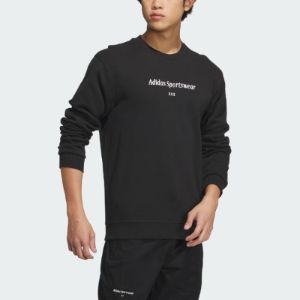 adidas Sportswear Lounge Sweatshirt 'Black' IQ1369 sold by KicksCrew