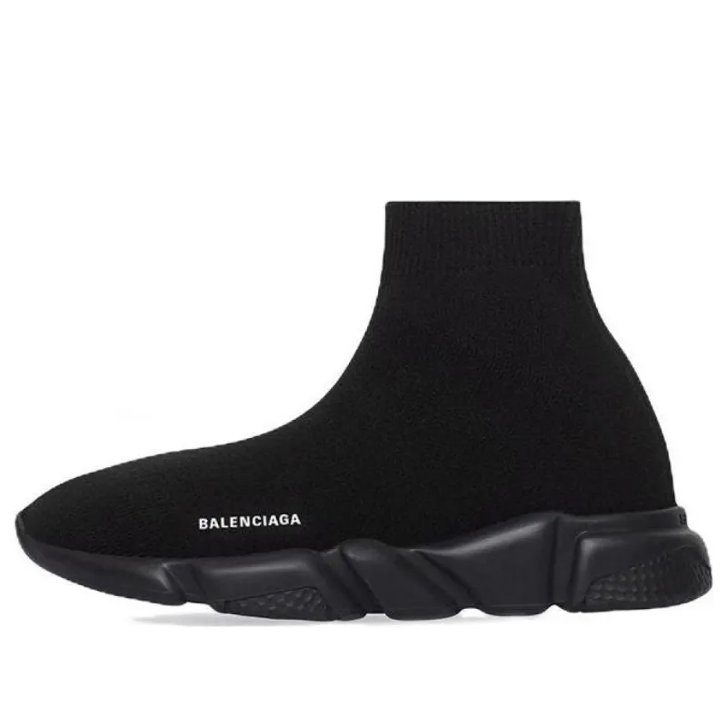 (GS) Balenciaga Speed Sneakers 'Black Knit and Black Sole Unit' 597425W2DB11013 sold by KicksCrew