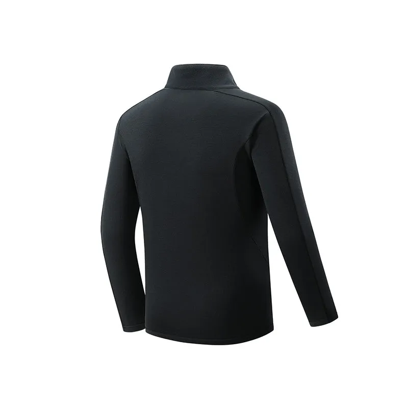 Mizuno Hybrid Long Sleeve T-Shirt 'Black' A2CA3501 sold by KicksCrew product image thumbnail 2