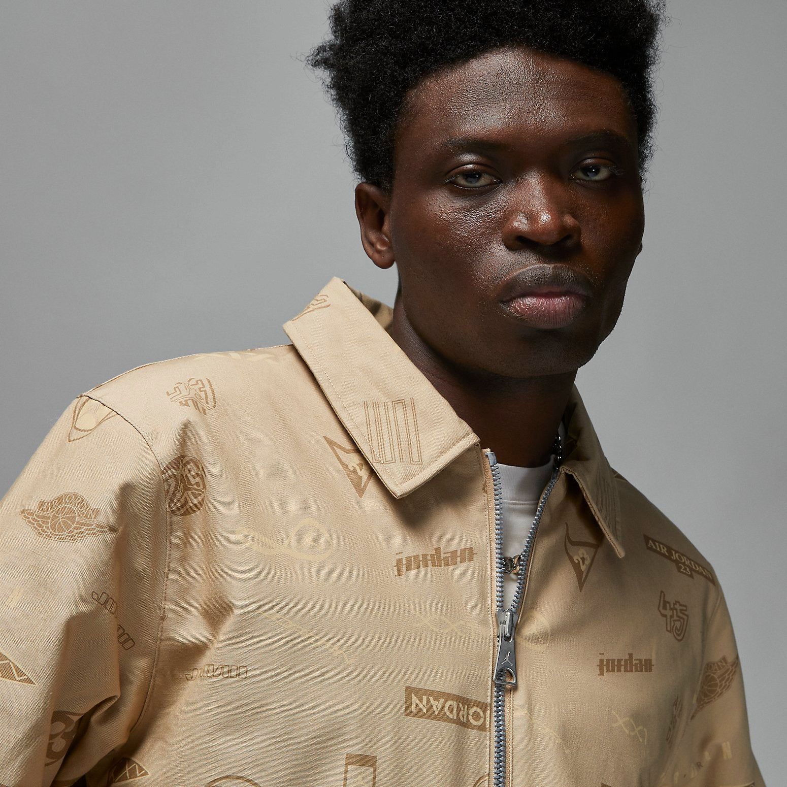 Air Jordan Flight Heritage Jacket 'Desert' DV7564-254 sold by KicksCrew product image thumbnail 2