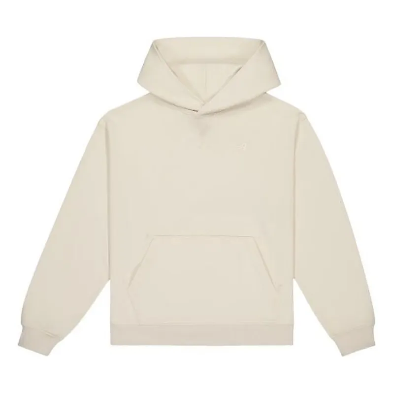 (WMNS) New Balance Athletics French Terry Hoodie 'Linen' WT41537-LIN sold by KicksCrew
