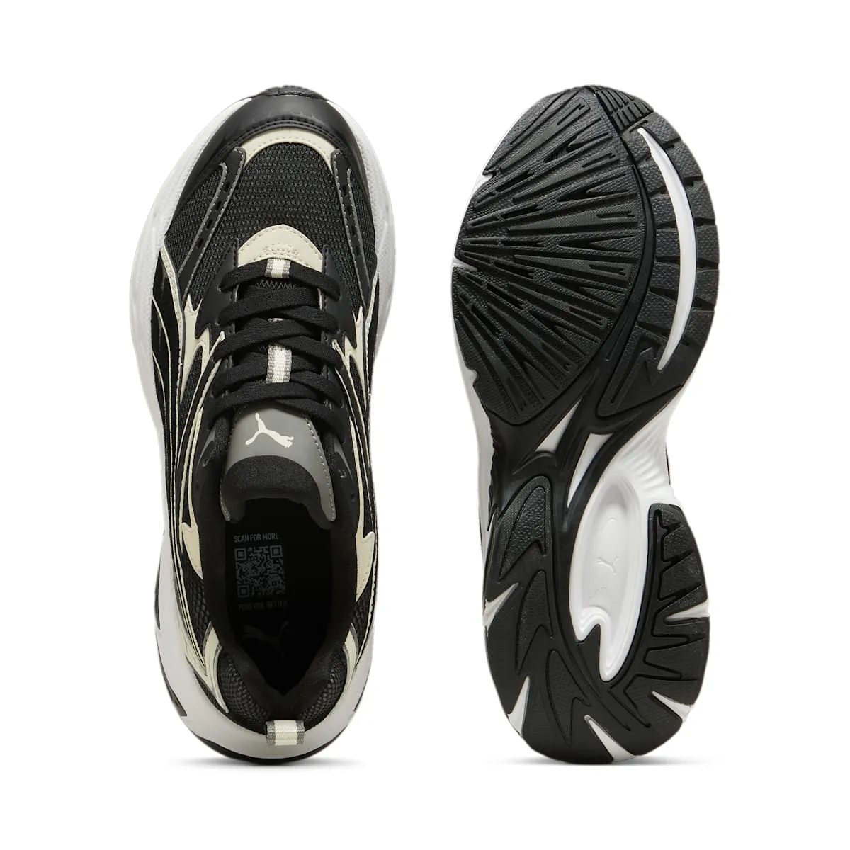 PUMA Morphic Retro 'Black Alpine Snow' 395920-03 sold by KicksCrew product image thumbnail 4