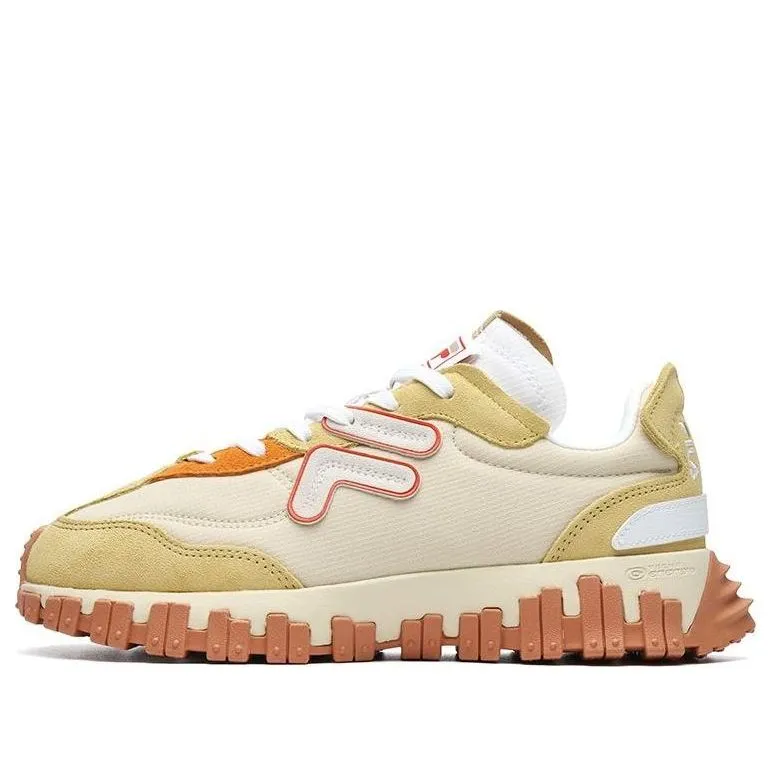 (WMNS) FILA FUSION RT 70 Sport Sneakers 'Beige Orange' T12W141101FCJ sold by KicksCrew