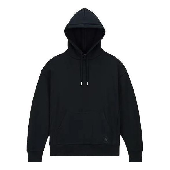Converse Gold Standard Loose-Fit Pullover Hoodie 'Black' 10025917-A01 sold by KicksCrew