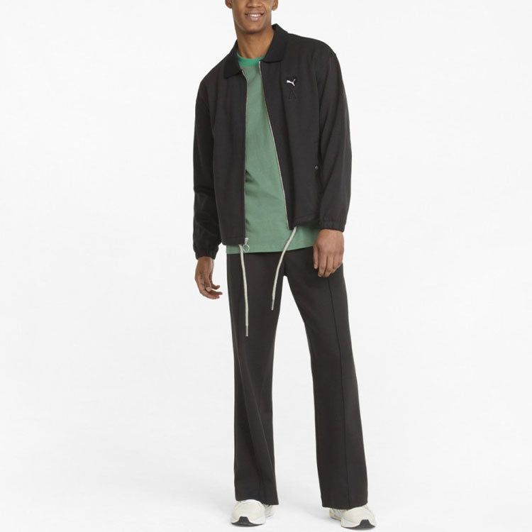 Puma X Ami Track Full Zip Jacket 'Black' 534066-01 sold by KicksCrew product image thumbnail 5