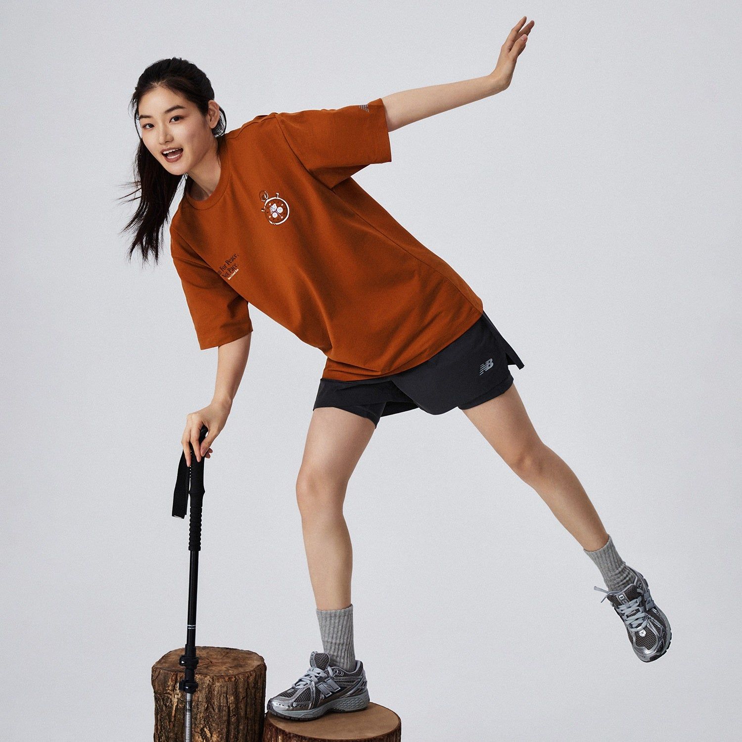 New Balance Icon T-shirt 'Brown' NEE25041-BUR sold by KicksCrew product image thumbnail 4