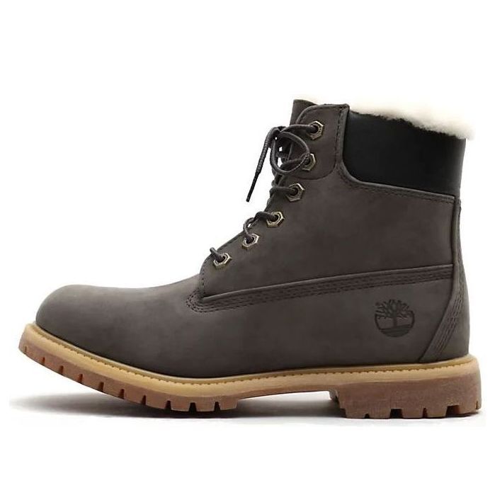 (WMNS) Timberland Premium 6-Inch Boots 'Dark Grey' A19U1039 sold by KicksCrew