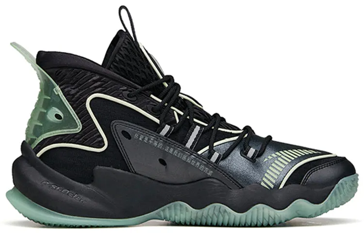 ANTA Shock Wave 2 'Black Green' 112031601S-1 sold by KicksCrew product image thumbnail 2