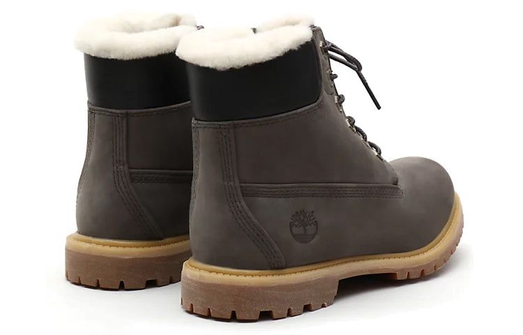 (WMNS) Timberland Premium 6-Inch Boots 'Dark Grey' A19U1039 sold by KicksCrew product image thumbnail 4