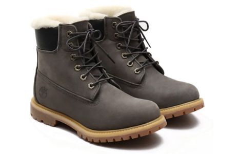 (WMNS) Timberland Premium 6-Inch Boots 'Dark Grey' A19U1039 sold by KicksCrew