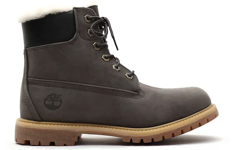 (WMNS) Timberland Premium 6-Inch Boots 'Dark Grey' A19U1039 sold by KicksCrew product image thumbnail 2