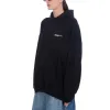 (WMNS) Balenciaga SS21 Logo otton Hoodie 'Black' 620947TKV871070 sold by KicksCrew