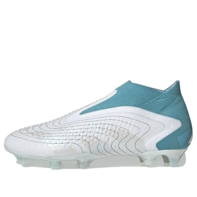 adidas Predator Accuracy+ FG 'White Grey Preloved Blue' FZ6276 sold by KicksCrew