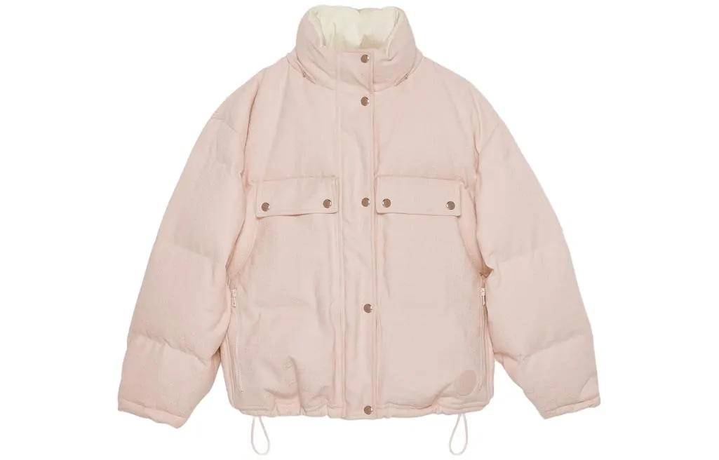 (WMNS) Gucci GG Cotton Canvas Puffer Jacket 'Light Pink' 774871-Z9AAR-5677 sold by KicksCrew product image thumbnail 2