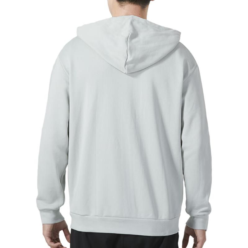 Adidas Lounge French Terry Full Zip Parka Jackets 'White' IQ3425 sold by KicksCrew product image thumbnail 4