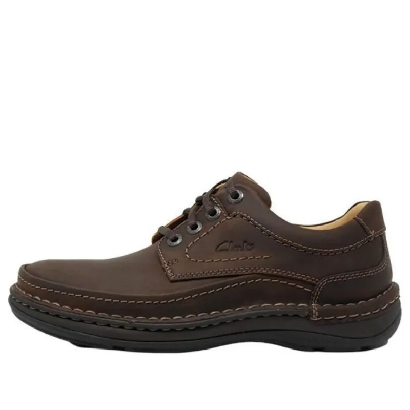 Clarks Nature Three Derby Sneakers 'Ebony Oily' 20340682 sold by KicksCrew