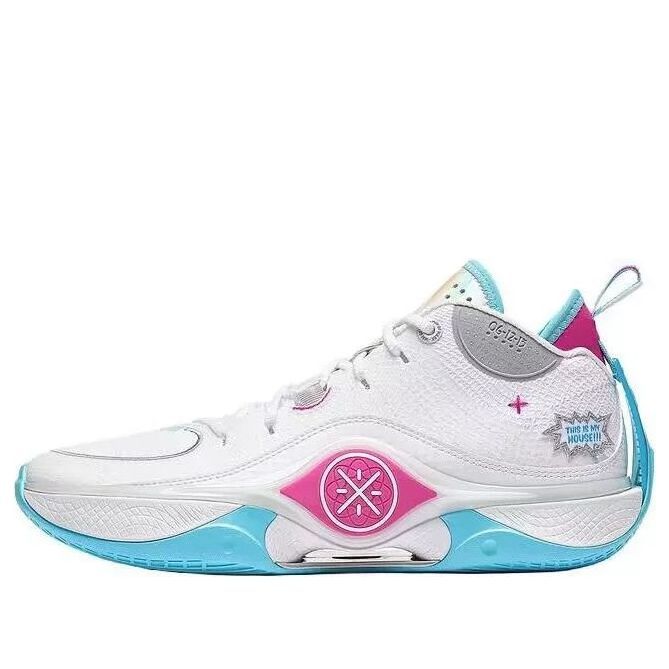 Li-Ning Wade Shadow 5 'White Blue Pink' ABPT053-2 sold by KicksCrew