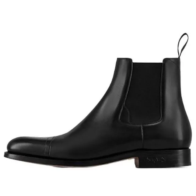 LOUIS VUITTON Chelsea Ankle Boots 'Black' 1AC031 sold by KicksCrew