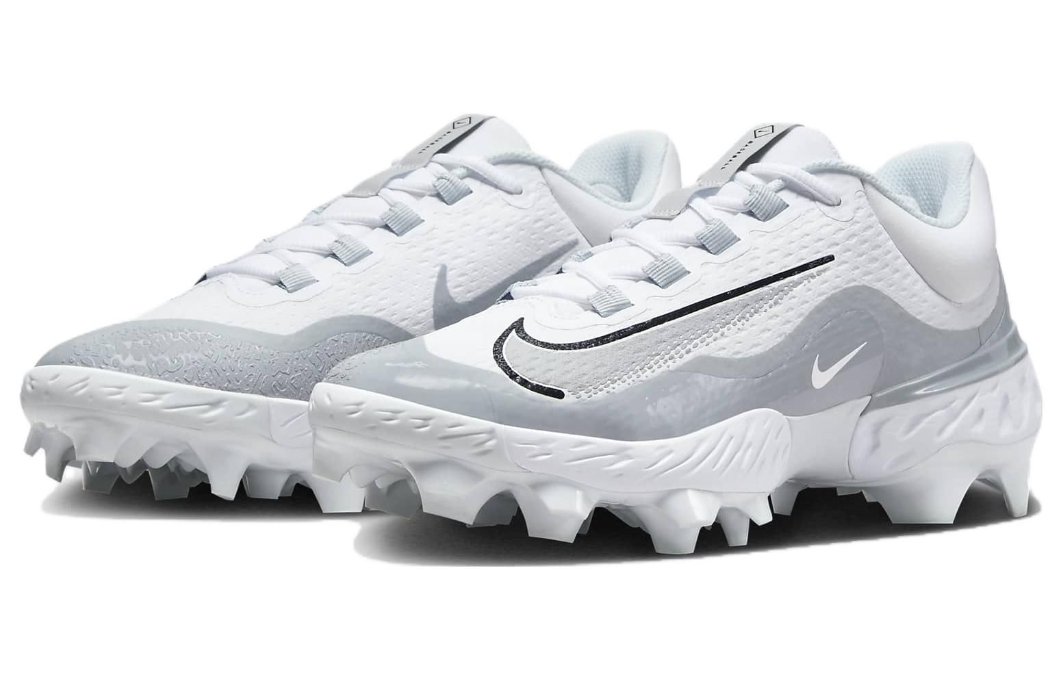 Nike Alpha Huarache Elite 4 Low MCS 'White Wolf Grey' FD6255-104 sold by KicksCrew product image thumbnail 3