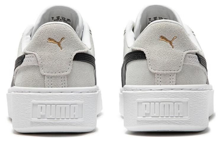 PUMA SuedePlatform 'White and Black' 395225-02 sold by KicksCrew product image thumbnail 4