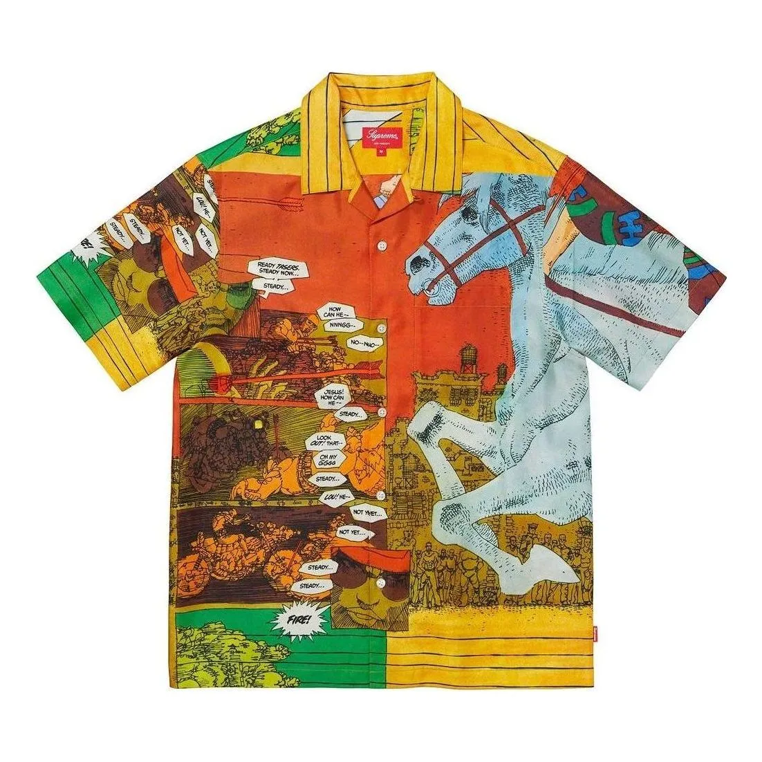 Supreme Ronin Silk S/S Shirt 'Multi-Color' SUP-SS23-023 sold by KicksCrew
