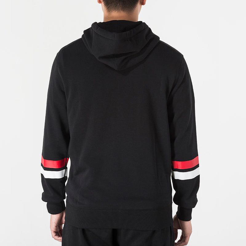Converse Collegiate Text Pullover Hoodie 'Black' 10017352-A01 sold by KicksCrew product image thumbnail 4